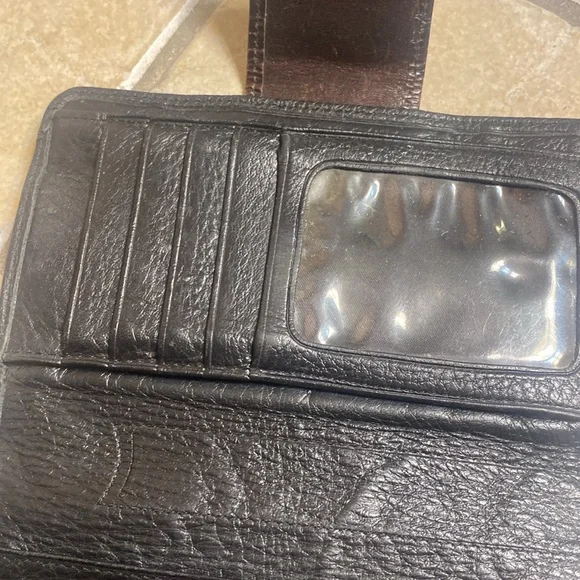 Brighton Brown and Black Wallet - Picture 7 of 8